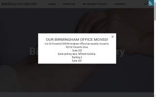Birmingham Podiatry PC website