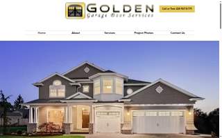 Golden Garage Door Services, LLC website