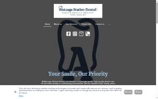 Autauga Station Dental website