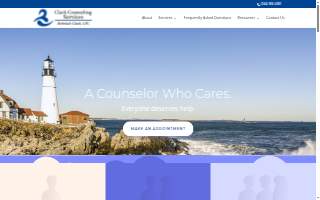 Clark Counseling Services website