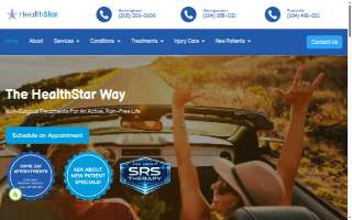 Health Star Clinic Prattville website