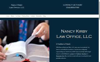 Nancy Kirby Law Office, LLC website