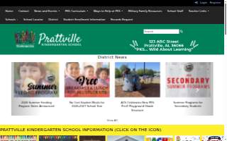 Prattville Kindergarten School website
