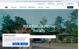 Stone Martin Builders at Glennbrooke website