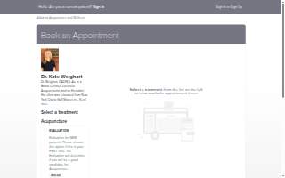 Alabama Acupuncture and Wellness website
