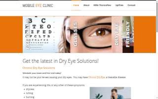 Mobile Eye Clinic of Prichard website