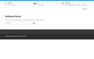 New South Psychiatry of Prichard website