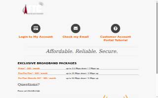 FTC Wireless Internet Service DeKalb County Alabama website