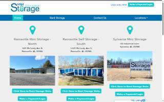 Rainsville Mini Storage website