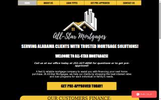 All-Star Mortgages, LLC of Saraland website