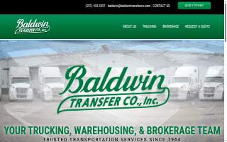 Baldwin Transfer Co. Inc. website
