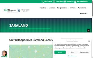 Gulf Orthopaedics website