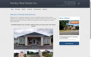 Hartley Real Estate Inc website
