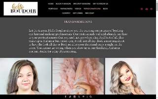 Hello Boudoir website