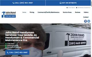 John Rand Handyman Services LLC of Saraland website
