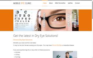 Mobile Eye Clinic of Saraland website