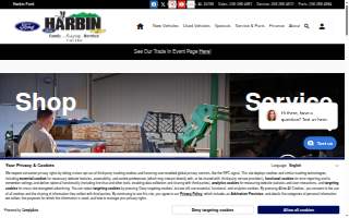 Harbin Ford Scottsboro website