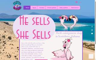 He Sells She Sells website