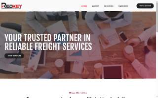 Redkey Logistics website