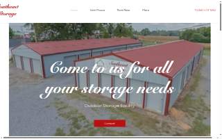 Southeast Storage website