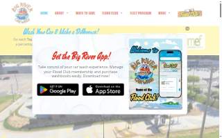Big River Car Wash website
