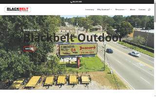 Black Belt Outdoor website