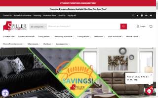 Spiller Furniture Co website