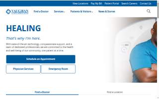 Vaughan Regional Medical Center website