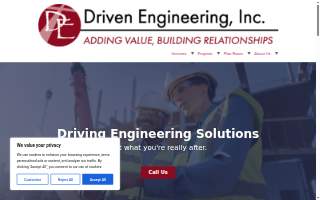 Driven Engineering, Inc. website