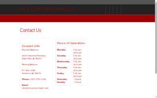 HCL Contracting LLC website