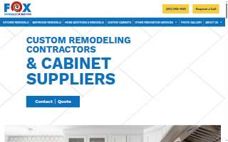 Fox General Contracting website