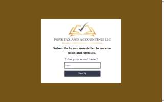 Pope Tax And Accounting LLC website