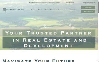 Tyler Scott Law, LLC website