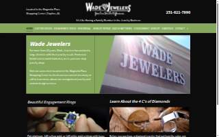Wade Jewelers of Spanish Fort website