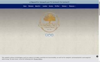 Community Funeral Home website