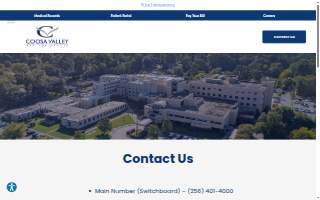Coosa Valley Medical Center website