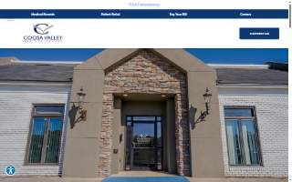 Coosa Valley Orthopedics and Sports Medicine website
