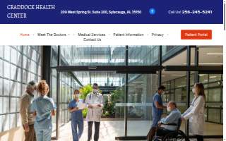Craddock Health Center website