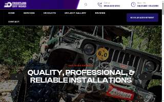 Frontline Off-Road website