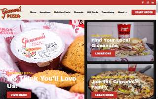 Giovanni's Italian Restaurant website