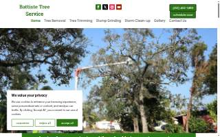 Battiste Tree Service LLC website