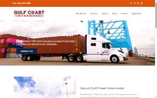 Gulf Coast Intermodal website