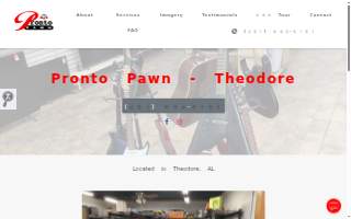 Pronto Pawn - Theodore website