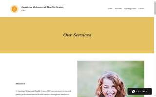 Sunshine Behavioral Health Center website
