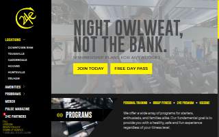 24e Health Clubs website