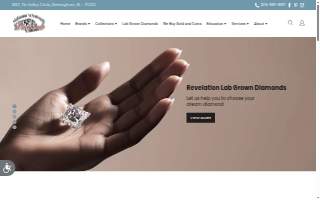 Alabama Wholesale Diamonds of Trussville website