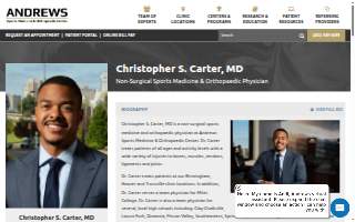 Christopher S. Carter, MD website