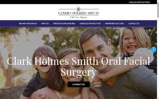 Clark Holmes Smith Oral Facial Surgery of Trussville website