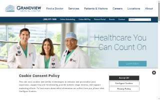 Grandview Medical Group Primary Care Trussville website