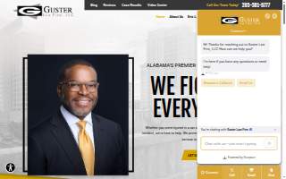 Guster Law Firm, LLC of Trussville website